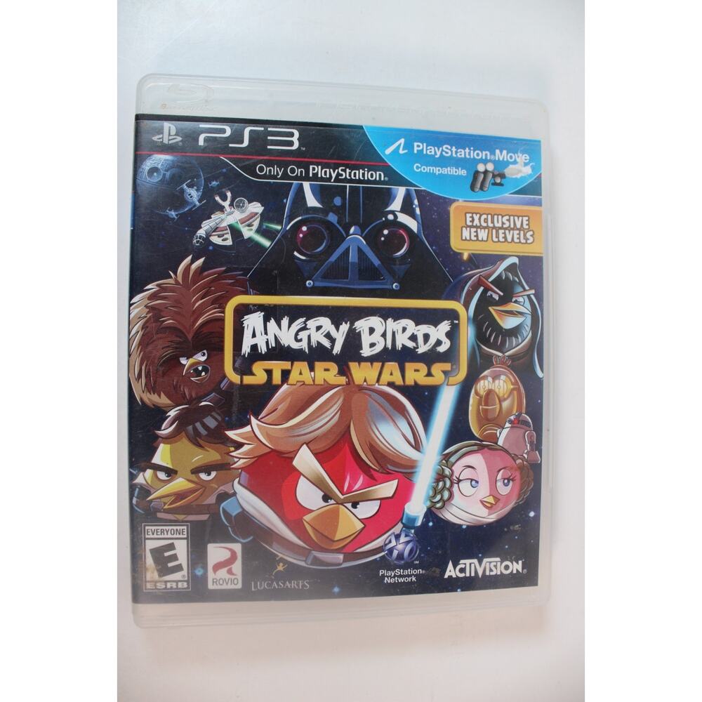 Angry Birds Star Wars (Sony Playstation 3, PS3) Authentic, Tested/works